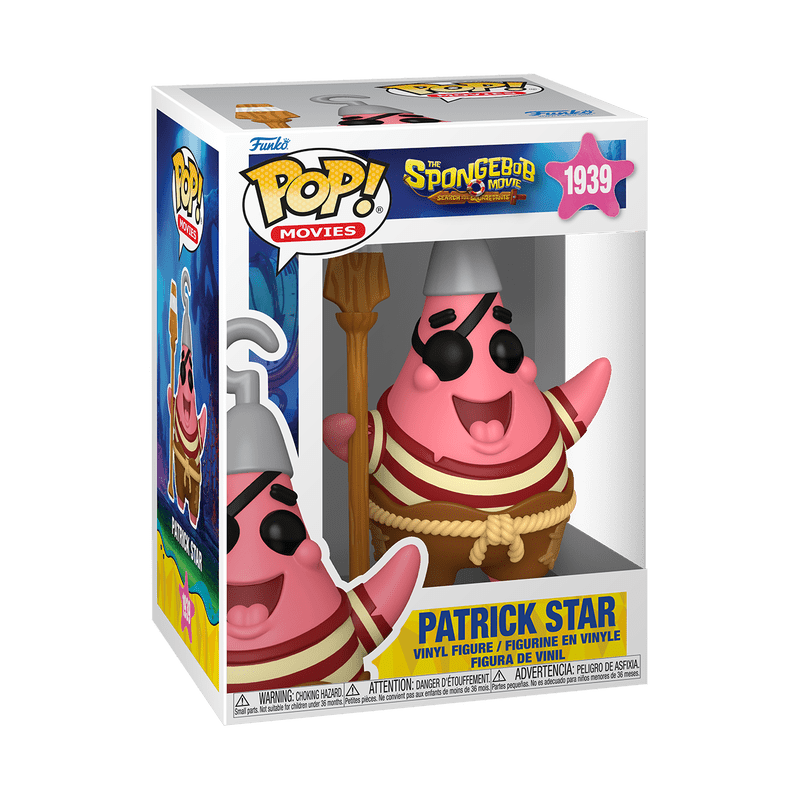 Funko Pop! Movies: The SpongeBob Movie: Search for SquarePants - Patrick Star Pirate 1939 - Fundom
