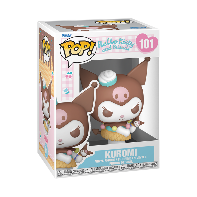 Funko Pop! Sanrio: Hello Kitty and Friends - Kuromi with Ice Cream #101