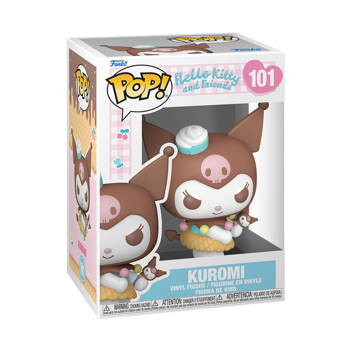 Funko Pop! Sanrio: Hello Kitty and Friends - Kuromi with Ice Cream #101