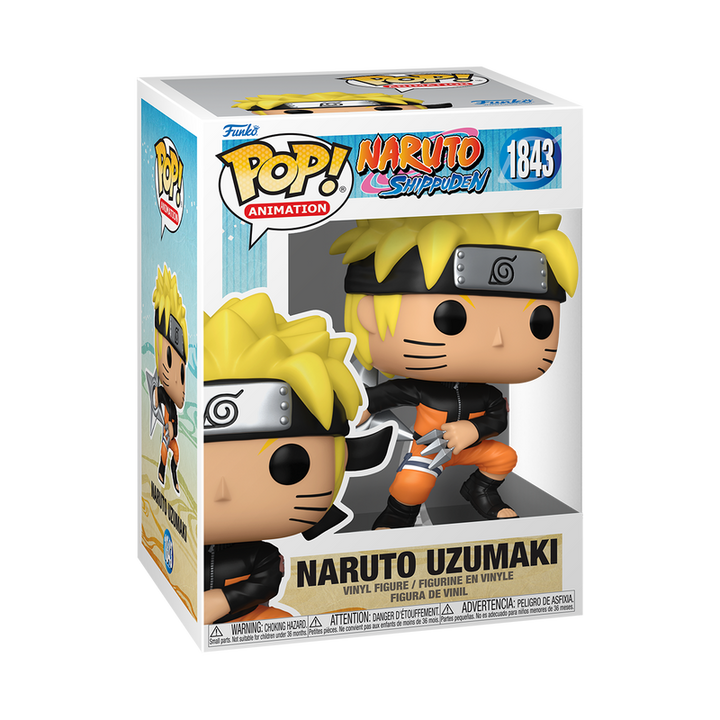 Funko Pop! Animation: Naruto: Shippuden - Naruto Uzumaki with Shuriken #1843