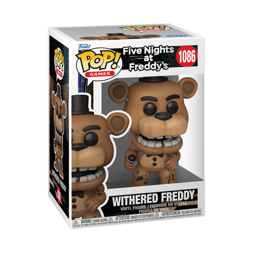 Funko Pop! Games: Five Nights at Freddy's - Withered Freddy 1086 - Fundom