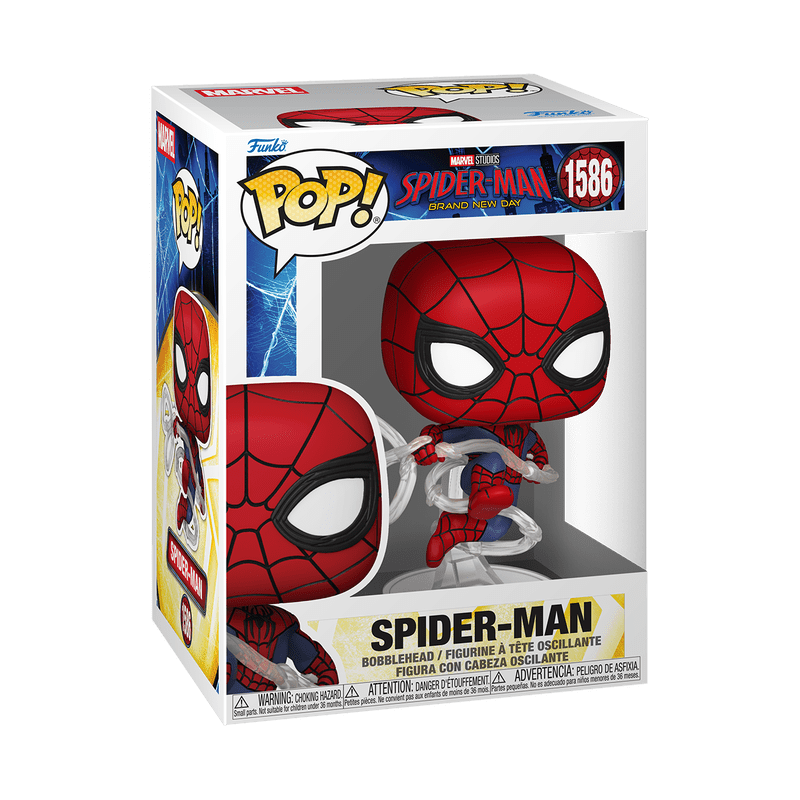 Funko Pop! Marvel: Spider-Man: Brand New Day - Spider-Man Swinging 1586 - Fundom