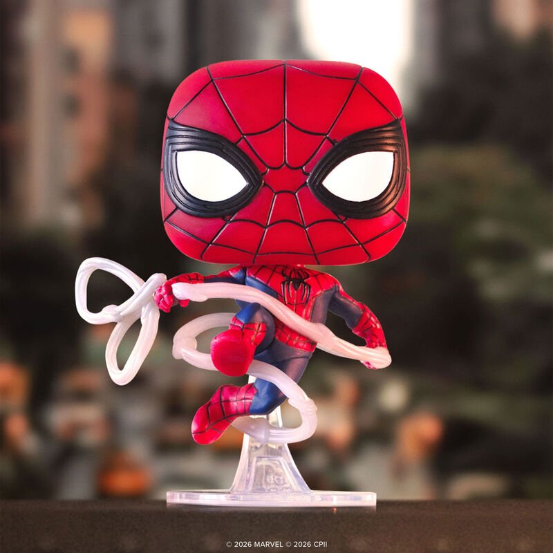 Funko Pop! Marvel: Spider-Man: Brand New Day - Spider-Man Swinging 1586 - Fundom