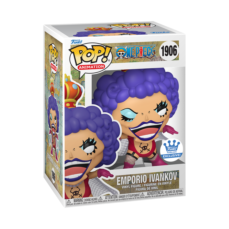 Funko Pop! With Protector Animation: One Piece - Emporio Ivankov #1906 Shop Exclusive