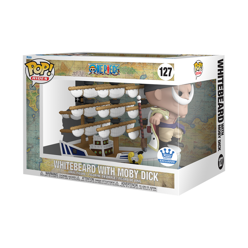 Funko Pop! Rides Deluxe: One Piece - Whitebeard with Moby Dick #127 Shop Exclusive