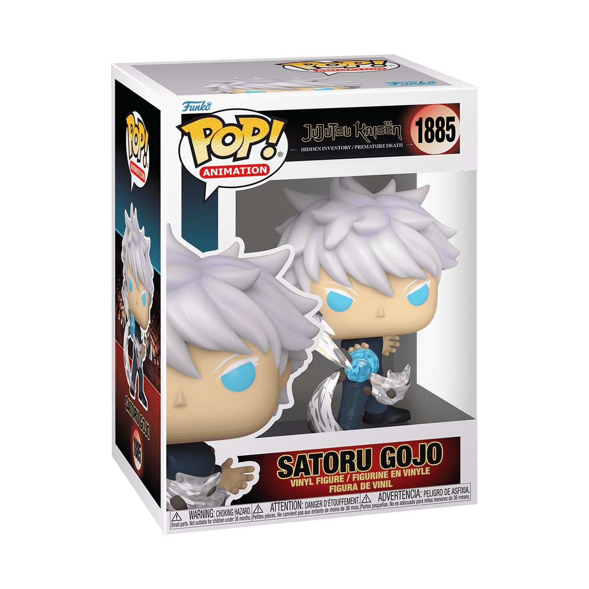 Funko Pop! Animation: Jujutsu Kaisen - Satoru Gojo Cursed Technique Lapse: Blue #1885 - Fundom