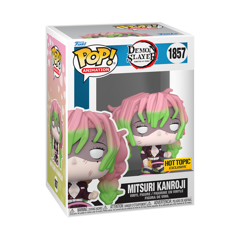 Funko Pop! Animation: Demon Slayer: Kimetsu no Yaiba - Mitsuri Kanroji Battle Damaged #1857 Hot Topic Exclusive