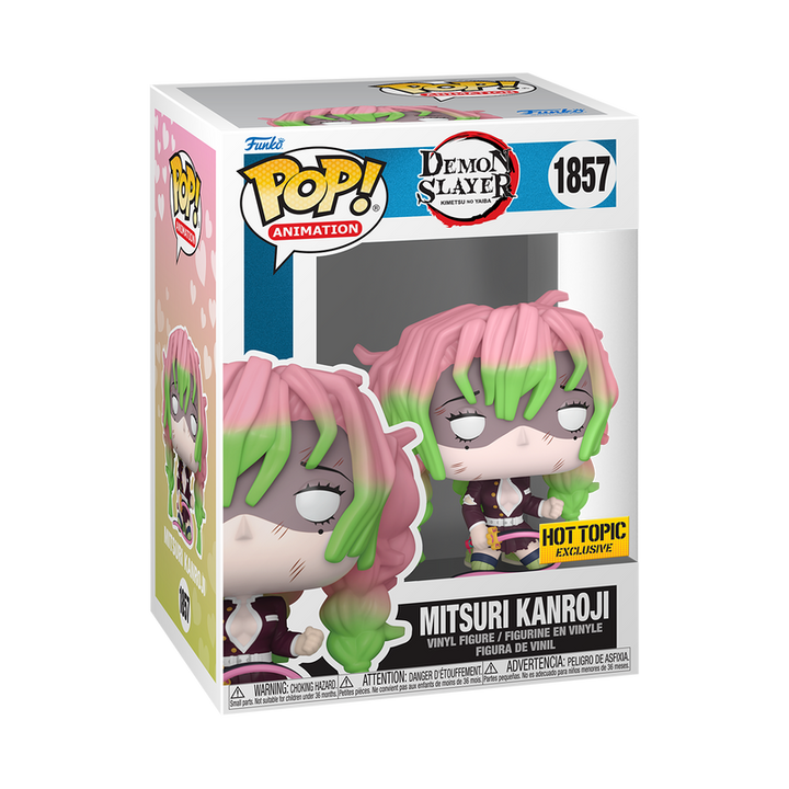 Funko Pop! Animation: Demon Slayer: Kimetsu no Yaiba - Mitsuri Kanroji Battle Damaged #1857 Hot Topic Exclusive