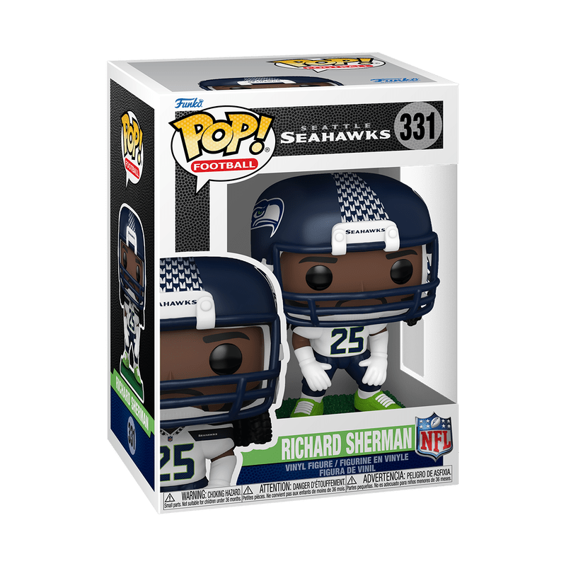 Funko Pop! Football NFL: Seattle Seahawks - Richard Sherman 331 - Fundom