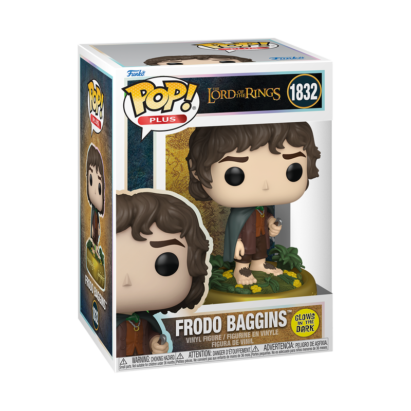 Funko Pop! Plus: The Lord Of The Rings - Frodo Baggins #1832 Glow-in-the-dark