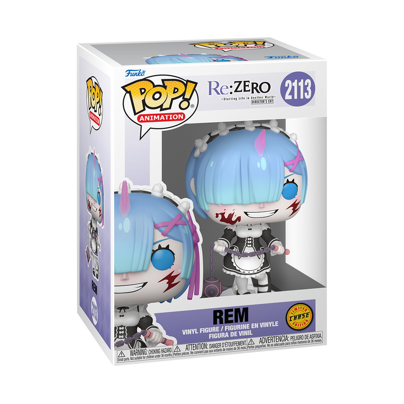 Funko Pop! Animation: Re:Zero - Starting Life in Another World - Rem with Morningstar #2113 Chase