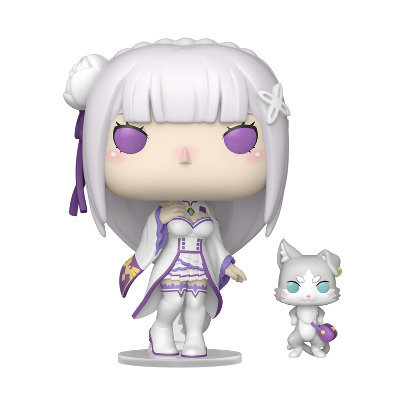 Funko Pop! & Buddy Animation: Re:Zero - Starting Life in Another World - Emilia with Puck #2112