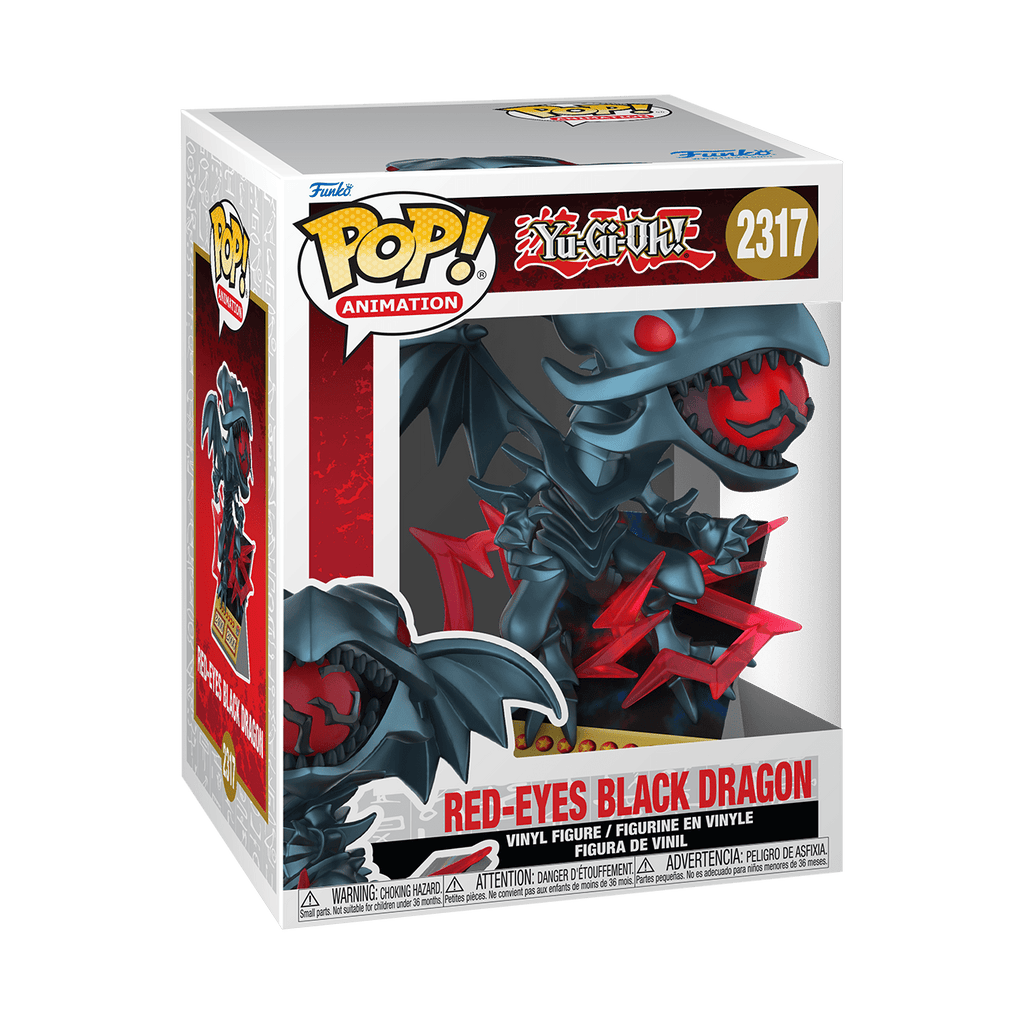 Funko Pop! Premium: Yu-Gi-Oh! - Red-Eyes Black Dragon Card 2317 - Fundom