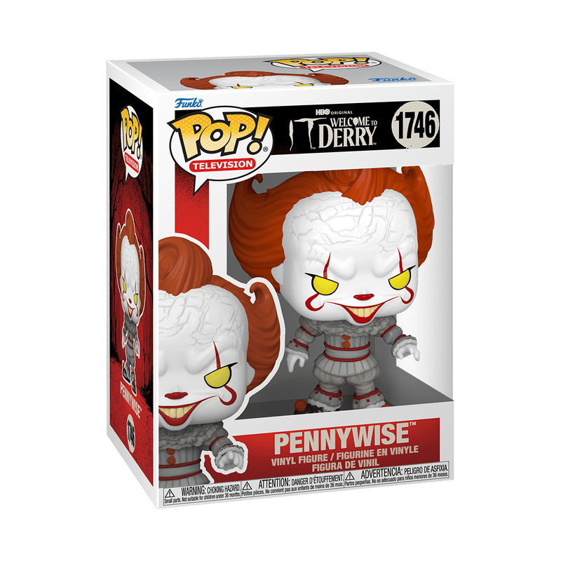 Funko Pop! Television: It: Welcome to Derry - Pennywise the Dancing Clown 1746 - Fundom