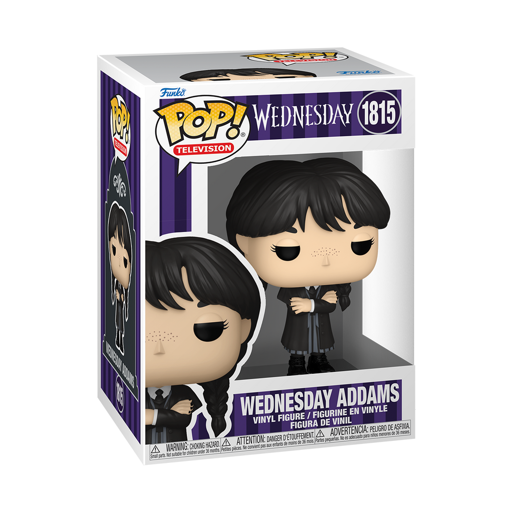Funko Pop! Television: Wednesday - Wednesday Addams Black Coat #1815