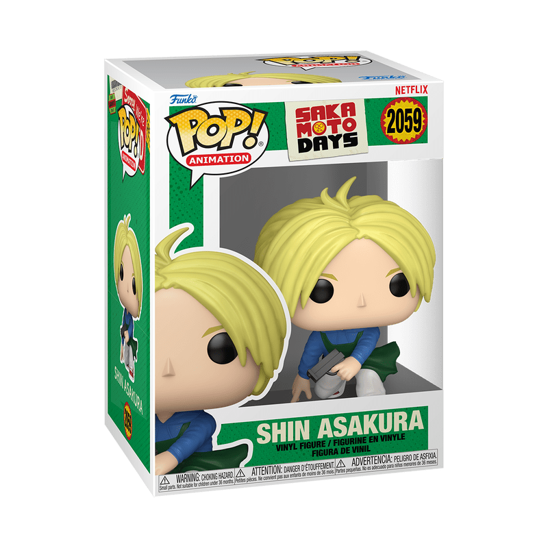 Funko Pop! Animation: Sakamoto Days - Shin Asakura 2059 - Fundom