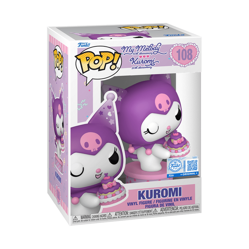 Funko Pop! Sanrio: Kuromi 20th Anniversary - Kuromi with Cake 108 - Fundom
