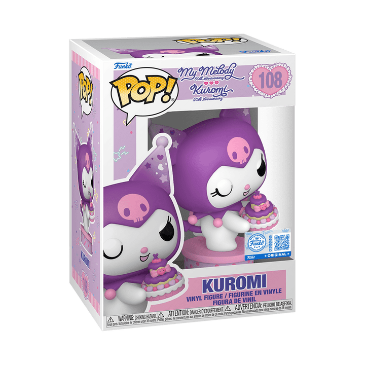 Funko Pop! Sanrio: Kuromi 20th Anniversary - Kuromi with Cake 108 - Fundom