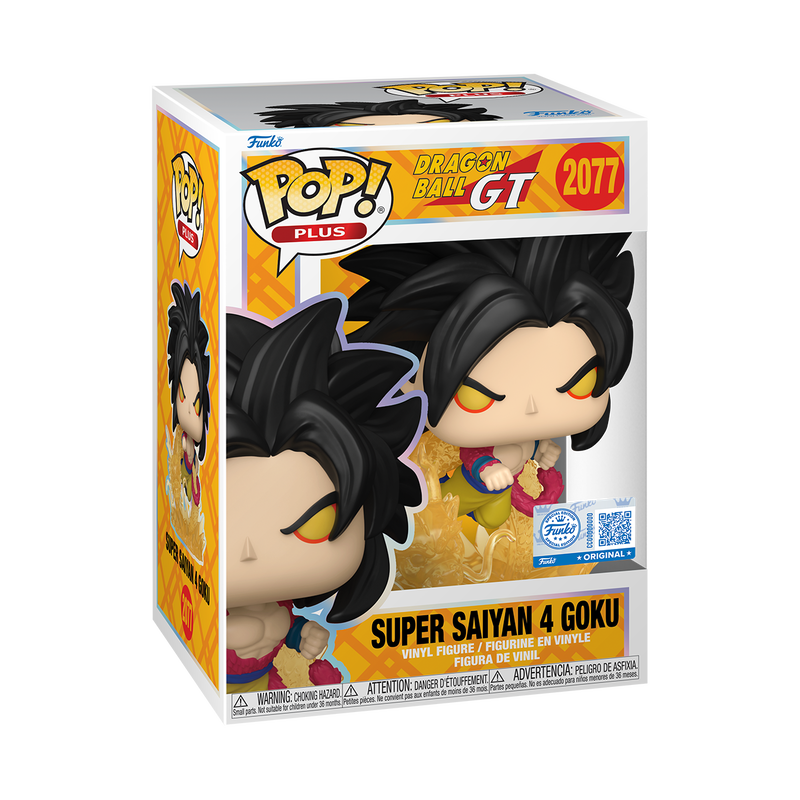 Funko Pop! Plus: Dragon Ball GT - Super Saiyan 4 Goku Dragon Fist #2077 Shop Exclusive