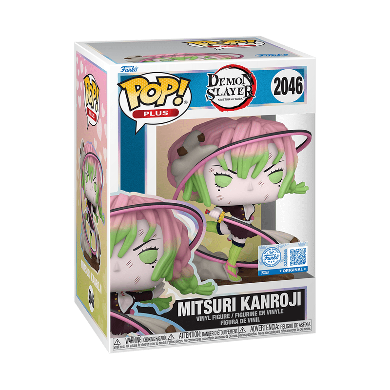 Funko Pop! Plus: Demon Slayer: Kimetsu no Yaiba - Mitsuri Kanroji 2046 Exclusive - Fundom