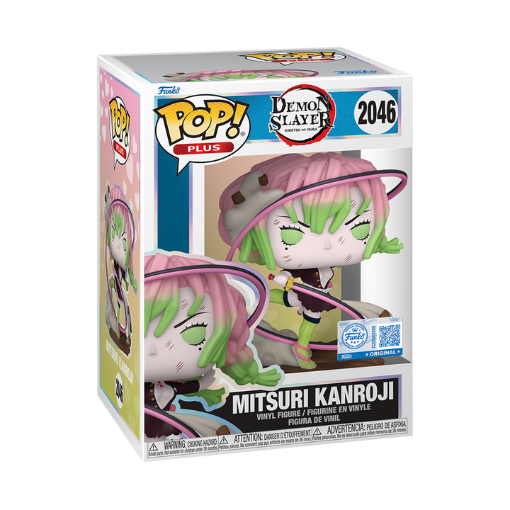 Funko Pop! Plus: Demon Slayer: Kimetsu no Yaiba - Mitsuri Kanroji #2046 Exclusive