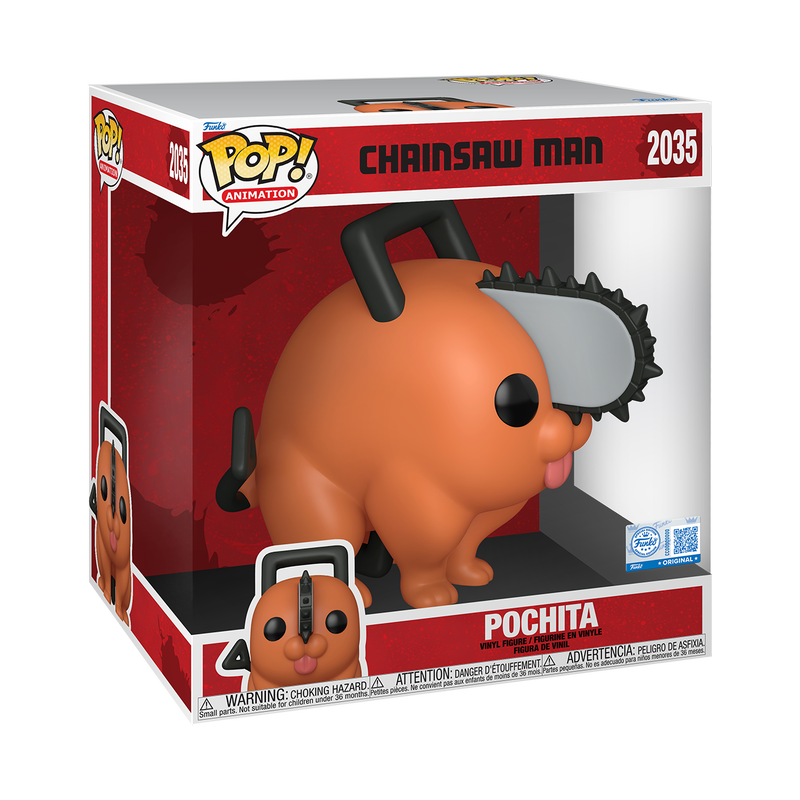 Funko Pop! Jumbo Animation: Chainsaw Man - Pochita #2035 Shop Exclusive