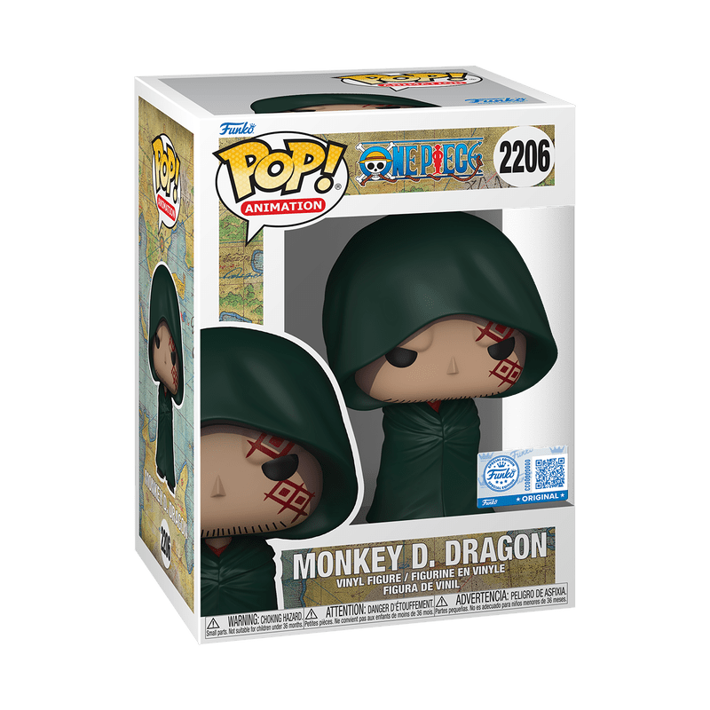 Funko Pop! Animation: One Piece - Monkey D. Dragon 2206 Exclusive - Fundom