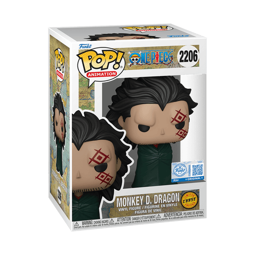 Funko Pop! Animation: One Piece - Unhooded Monkey D. Dragon 2206 Chase Exclusive - Fundom