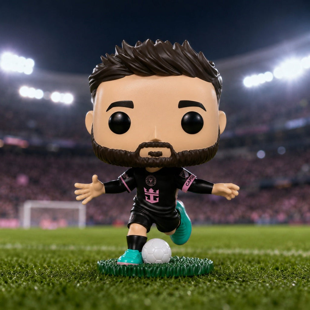 Funko Pop! Sports: MLS - Lionel Messi Inter Miami CF Away Jersey 01 - Fundom