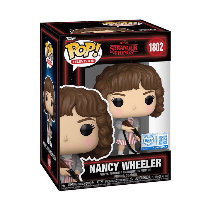 Funko Pop! Television: Netflix Stranger Things - Nancy Wheeler with Shotgun #1802 Exclusive