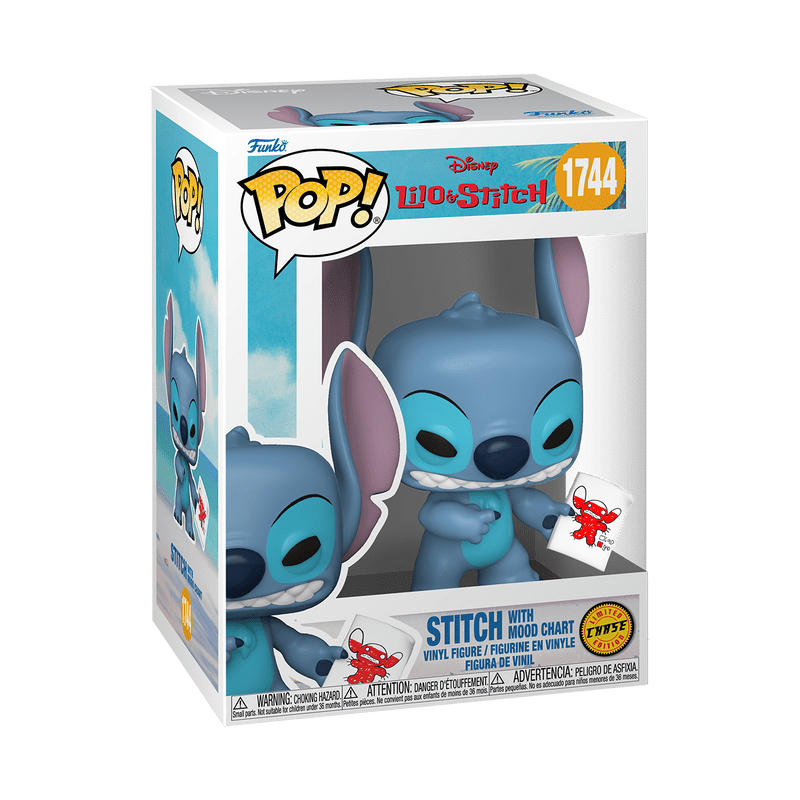 Funko Pop! Disney: Lilo & Stitch - Angry Stitch with Mood Chart 1744 Chase - Fundom