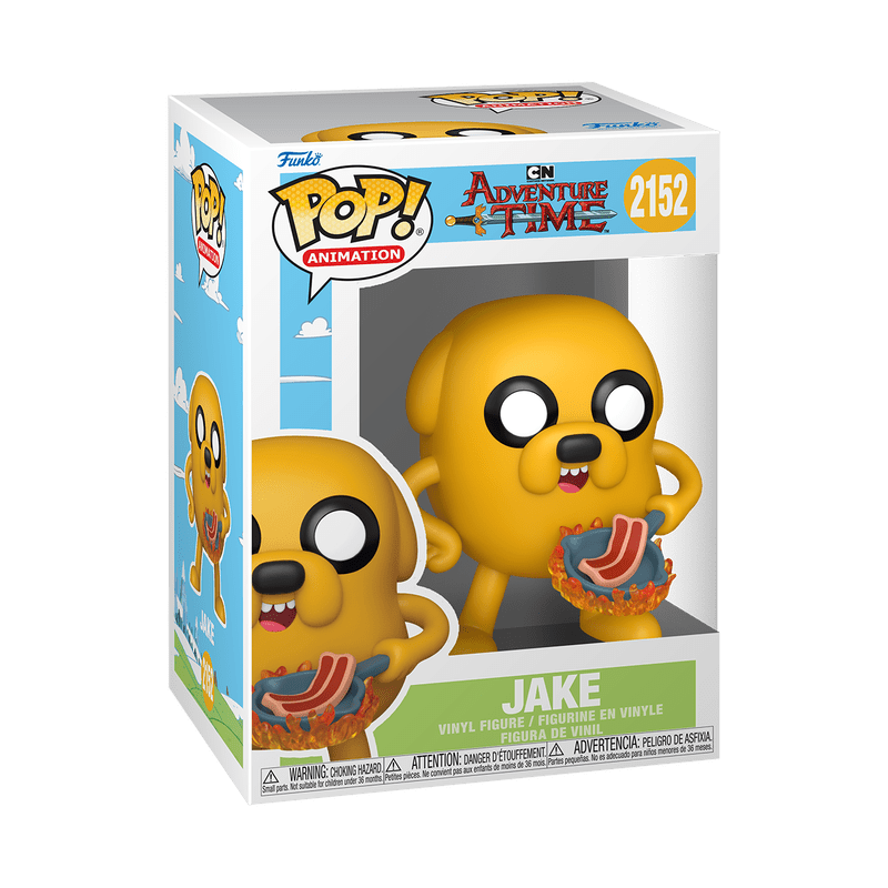 Funko Pop! Animation: Cartoon Network Adventure Time - Jake with Bacon Pancakes 2152 - Fundom