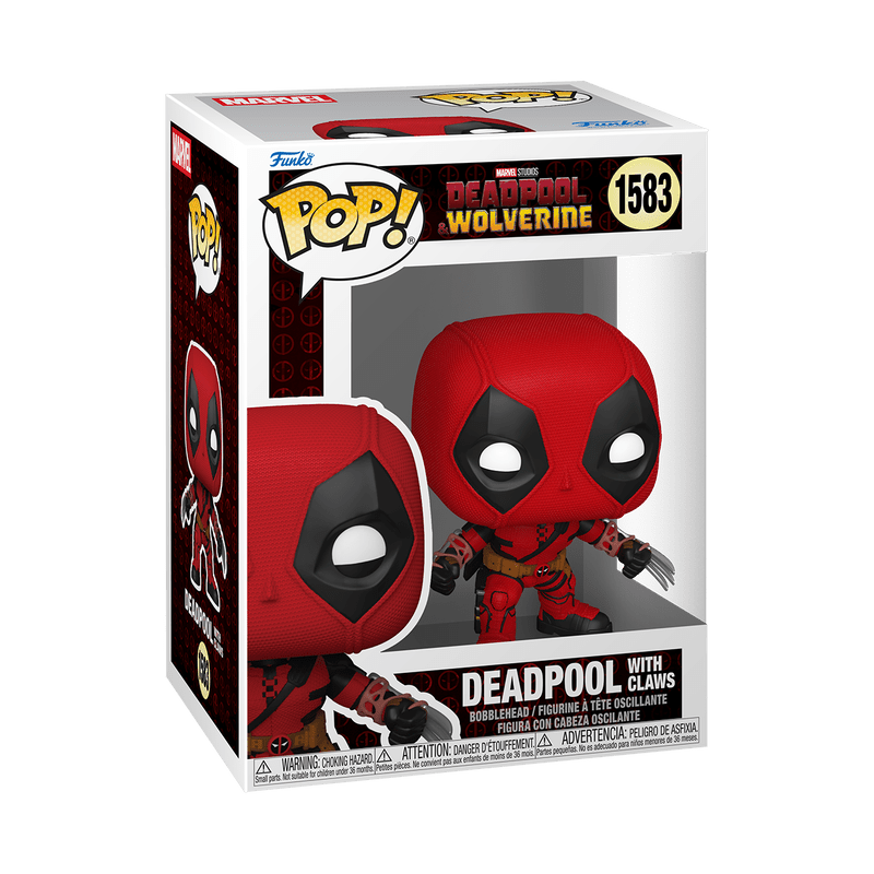 Funko Pop! Marvel: Deadpool & Wolverine - Deadpool with Claws 1583 - Fundom