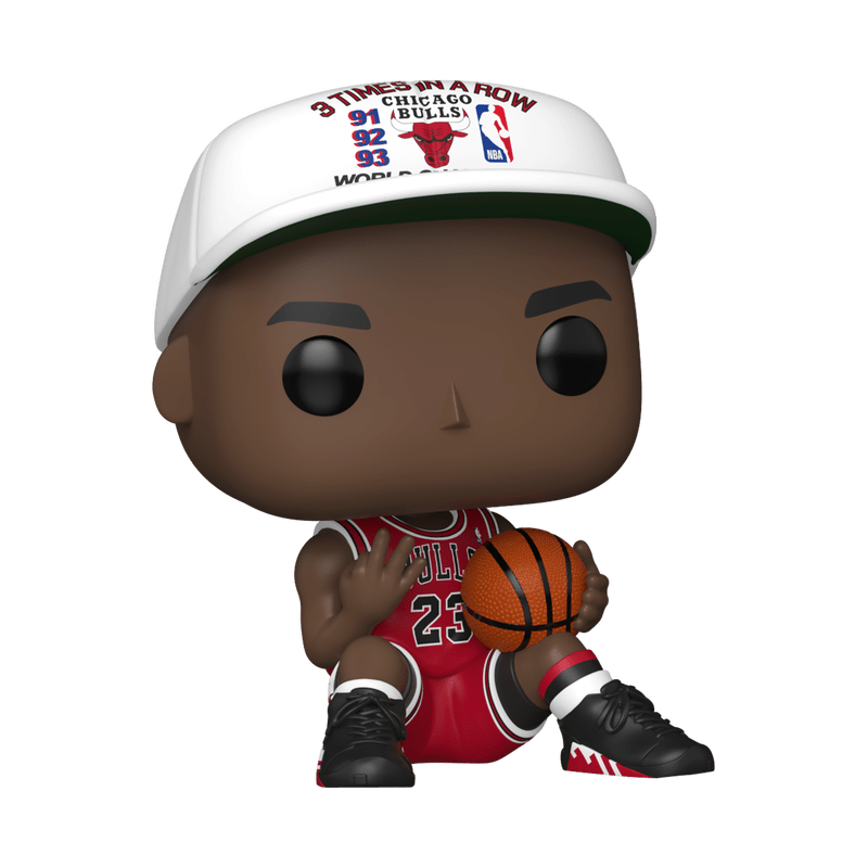 Funko Pop! Basketball NBA: Chicago Bulls - Michael Jordan 3 Times in a Row 222 - Fundom