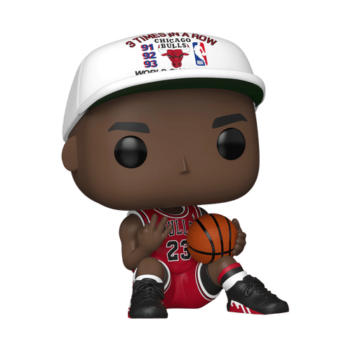 Funko Pop! Basketball NBA: Chicago Bulls - Michael Jordan 3 Times in a Row 222 - Fundom