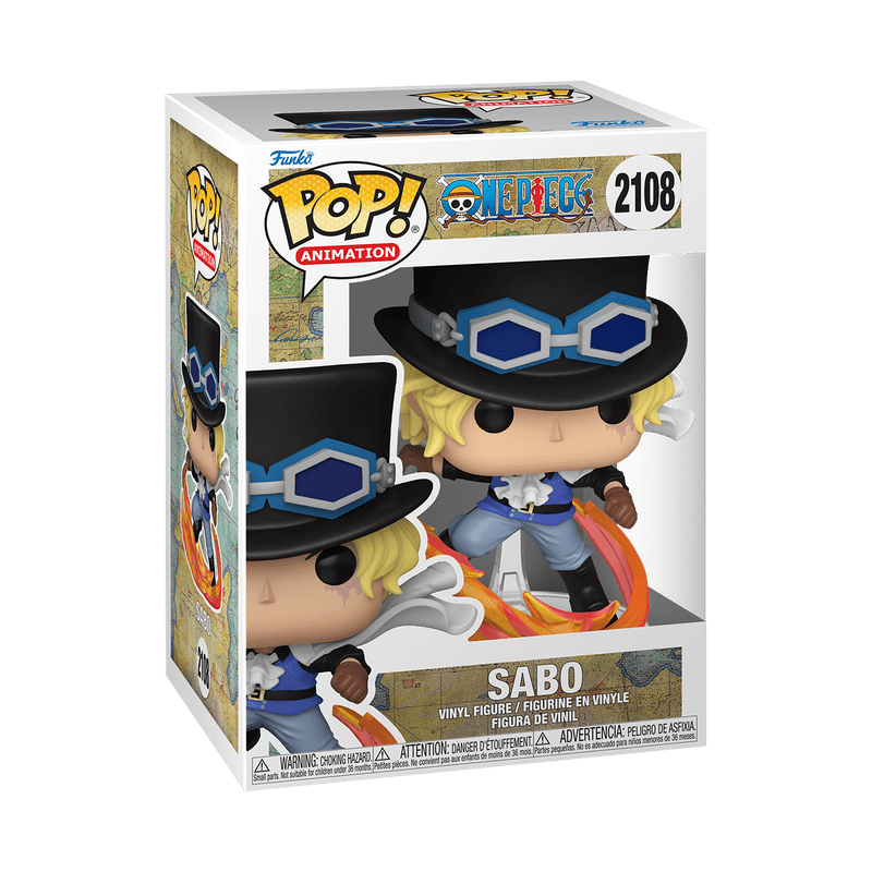 Funko Pop! Animation: One Piece - Sabo Attacking with Pipe 1718 - Fundom
