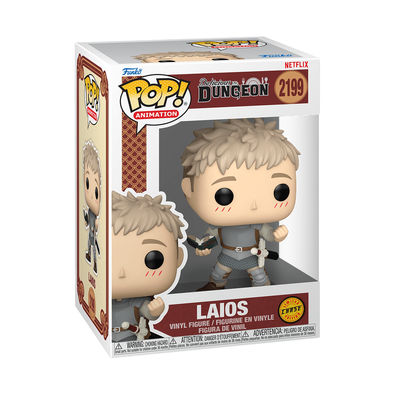 Funko Pop! Animation: Delicious In Dungeon - Laios with the Dungeon Gourmet Guide 2199 Chase - Fundom