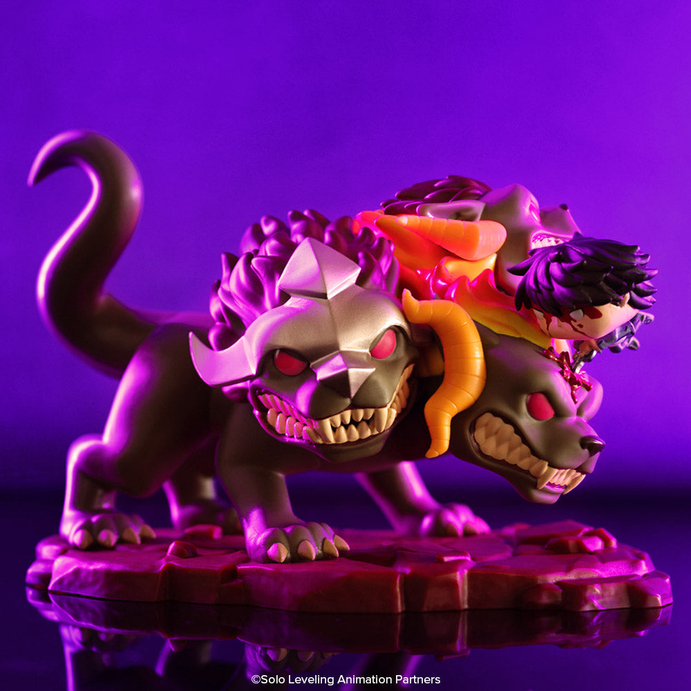 Funko Pop! Deluxe: Solo Leveling - Sung Jinwoo vs. Cerberus #2272
