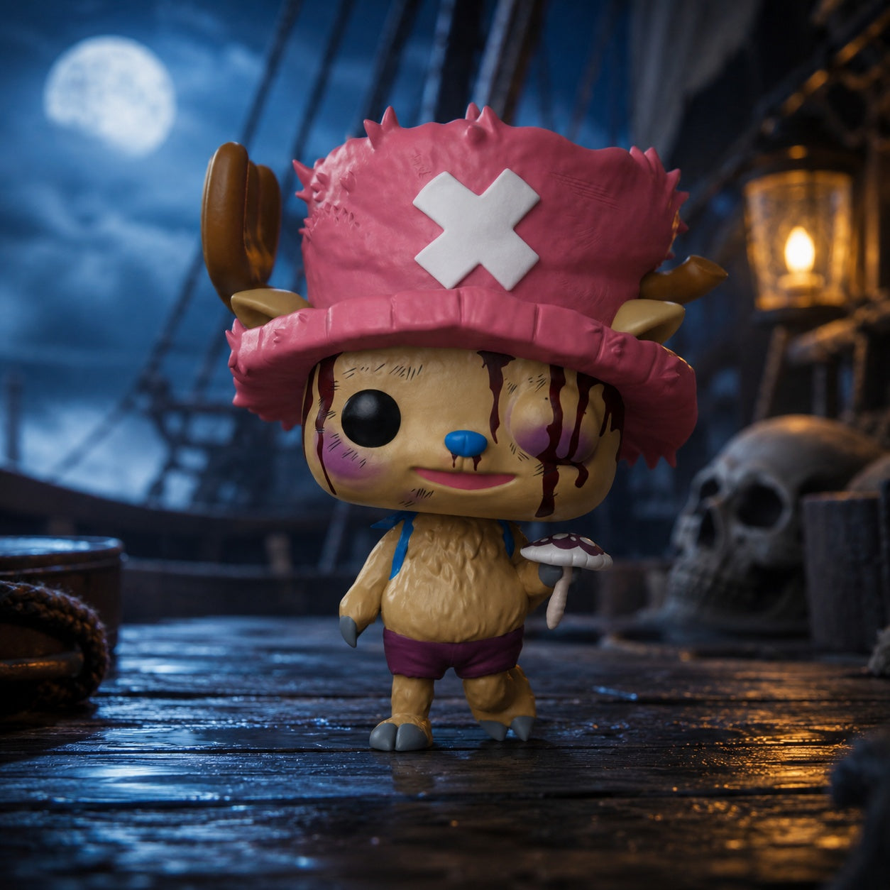 Funko Pop! Animation: One Piece - Tony Tony Chopper with Amiudake Mushroom #2340 Chase