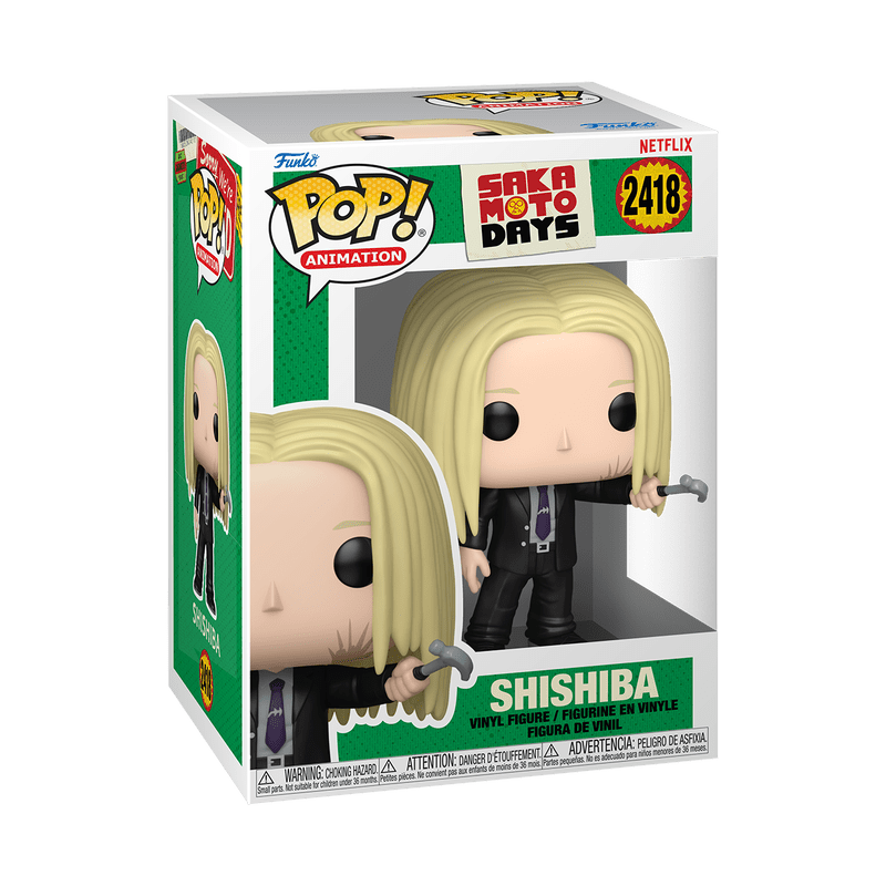 Funko Pop! Animation: Sakamoto Days - Shishiba 2418 - Fundom
