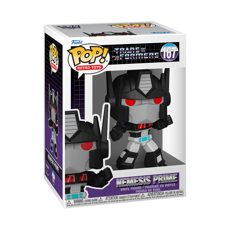 Funko Pop! Retro Toys: Transformers - Nemesis Prime Battle Pose #167