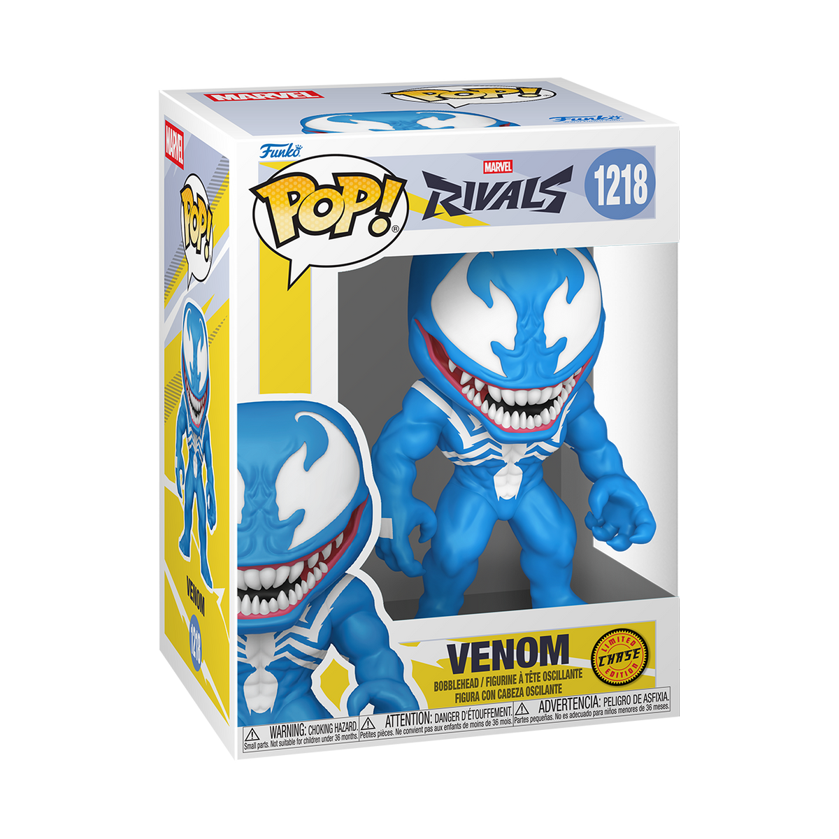 Funko Pop! Games: Marvel Rivals - Venom Blue #1218 Chase