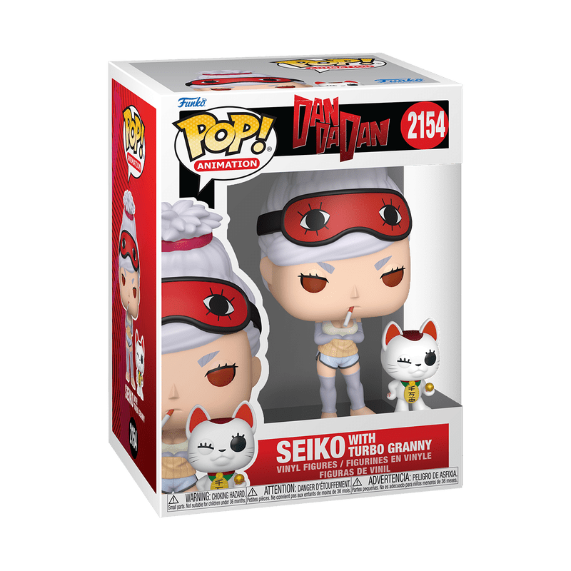 Funko Pop! & Buddy Animation: Dan Da Dan - Seiko with Turbo Granny 2154 Exclusive - Fundom