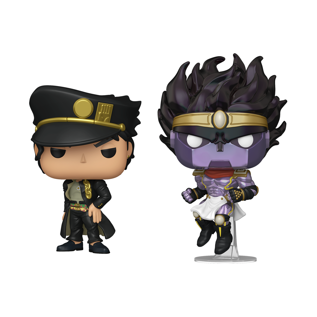 Funko Pop! Animation: JoJo's Bizarre Adventure - Jotaro Kujo & Star Platinum 2-Pack Amazon Exclusive