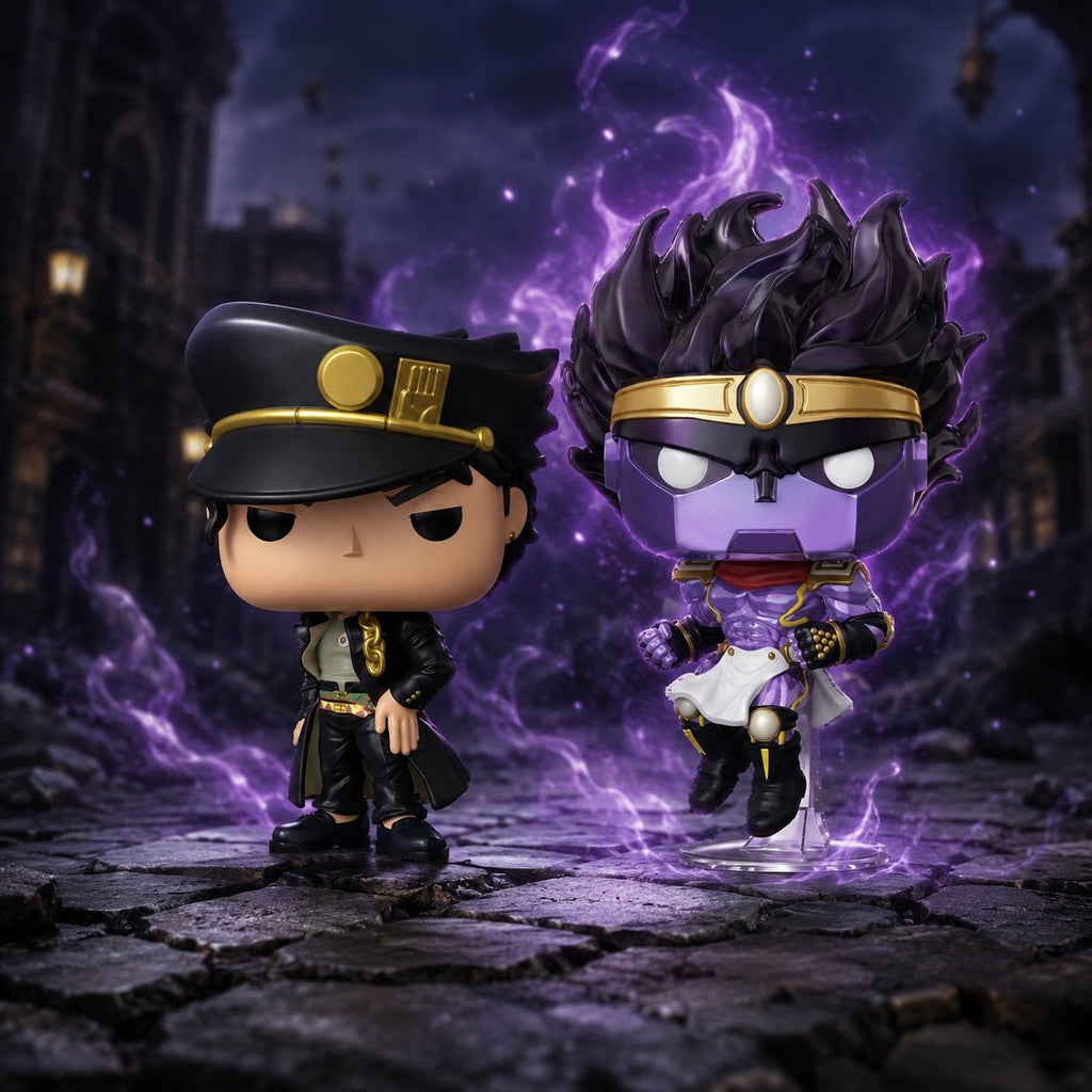 Funko Pop! Animation: JoJo's Bizarre Adventure - Jotaro Kujo & Star Platinum 2-Pack Amazon Exclusive - Fundom