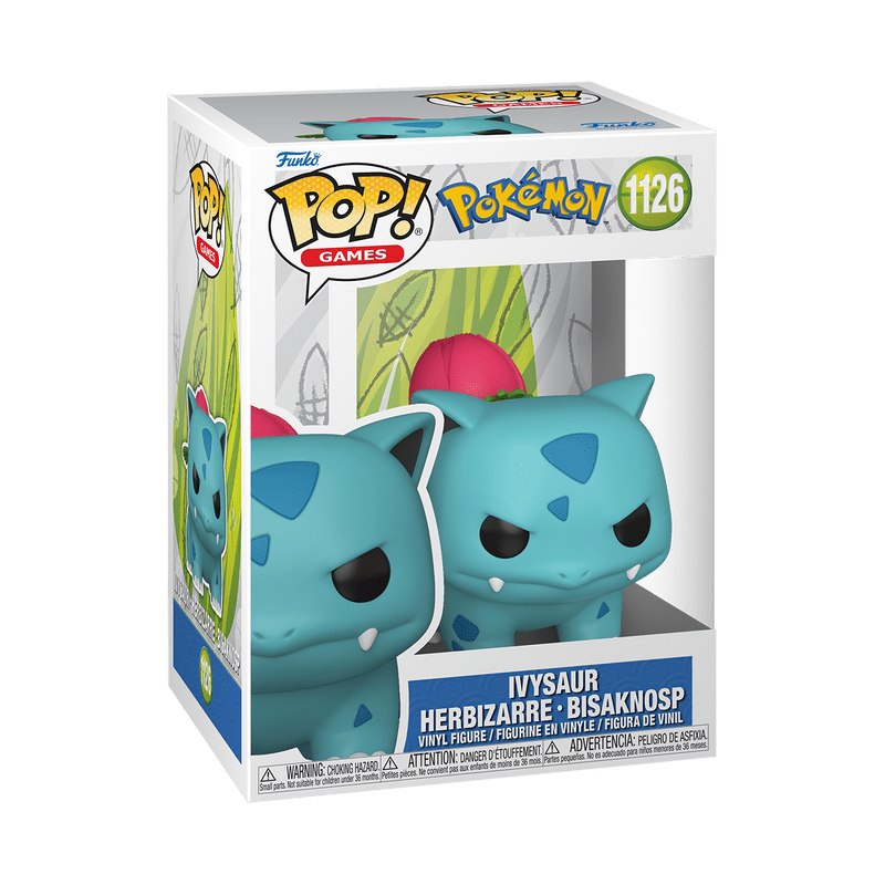 Funko Pop! Games: Pokemon - Ivysaur 1126 - Fundom