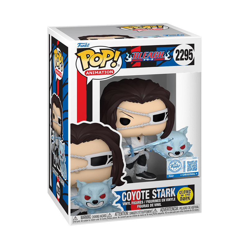 Funko Pop! & Buddy Animation: Bleach - Coyote Stark #2295 Glow-in-the-dark GameStop Exclusive