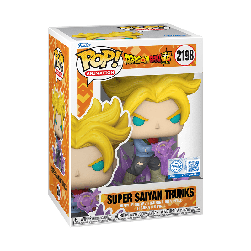 Funko Pop! Animation: Dragon Ball Super - Super Saiyan Trunks 2206 Exclusive - Fundom