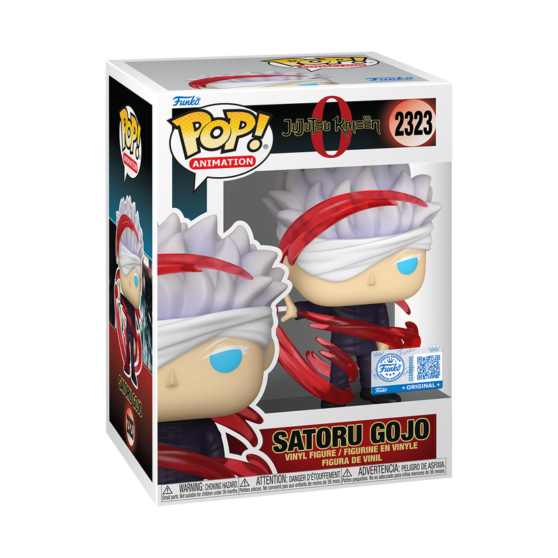 Funko Pop! Animation: Jujutsu Kaisen - Satoru Gojo Red Energy #2323 The Eternal Forge Exclusive