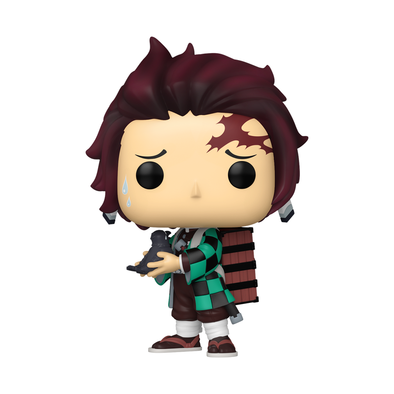 Funko Pop! Animation: Demon Slayer: Kimetsu no Yaiba - Tanjiro Kamado with Crow #2213 Specialty Series Exclusive